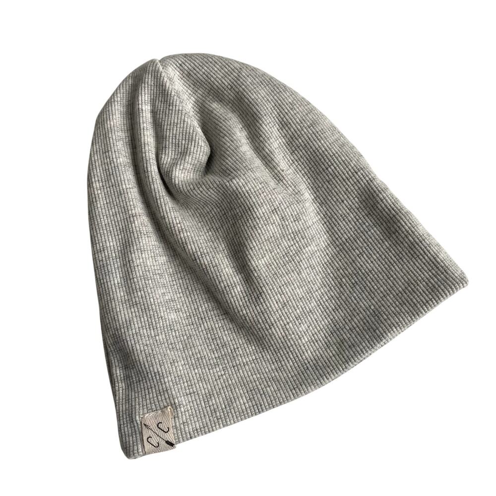Childhoods Clothing Slouch Beanie - Gray Oatmeal Heather